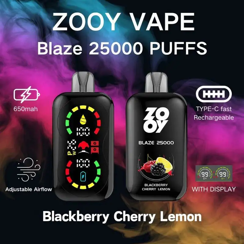 Zooy Bar 25000 Puffs BLAZE Disposable E-cigarettes Bar