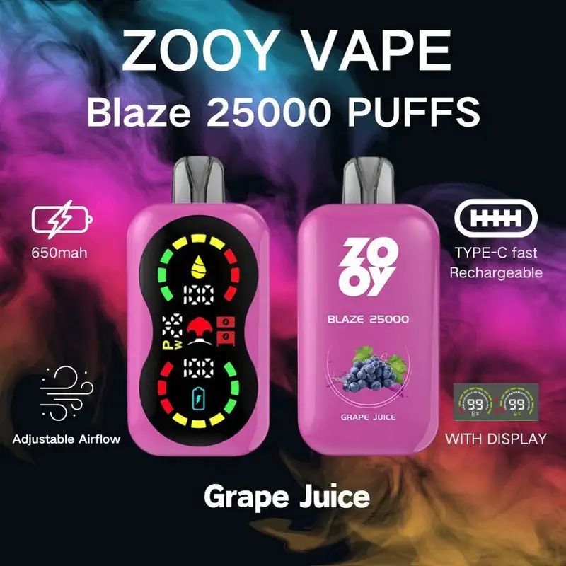 Zooy Bar 25000 Puffs BLAZE Disposable E-cigarettes Bar
