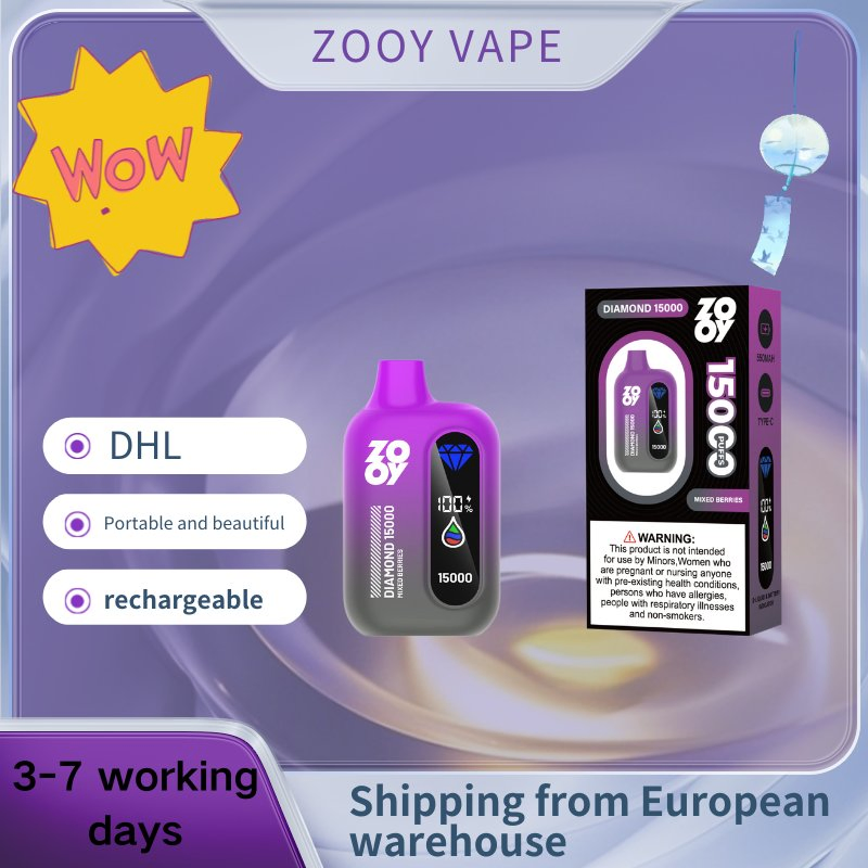 Zooy Vape Pro 15000 Puffs Nederland