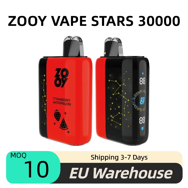 Zooy Disposable Vape Pro Bar STARS 30000 Puffs Nederland Vape Pro
