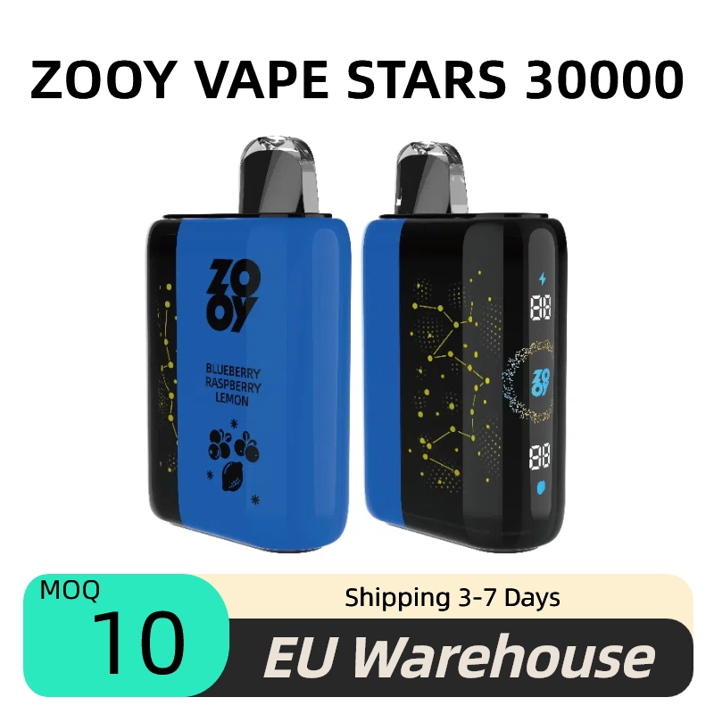 Zooy Disposable Vape Pro Bar STARS 30000 Puffs Nederland Vape Pro