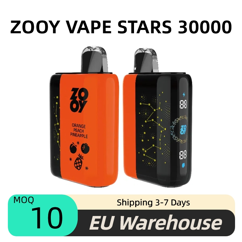 Zooy Disposable Vape Pro Bar STARS 30000 Puffs Nederland Vape Pro