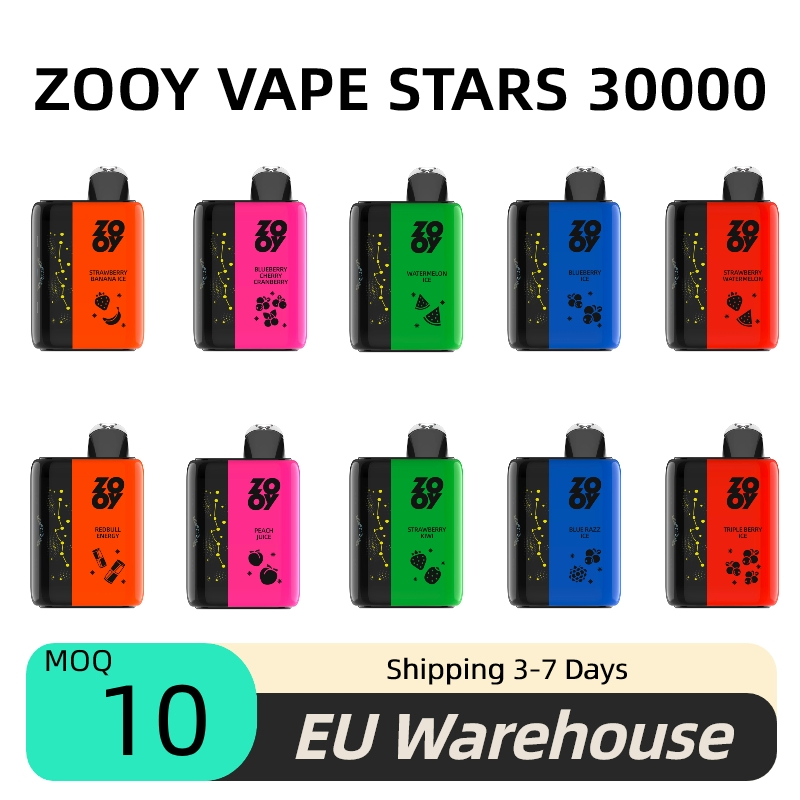 Zooy Disposable Vape Pro Bar STARS 30000 Puffs Nederland Vape Pro
