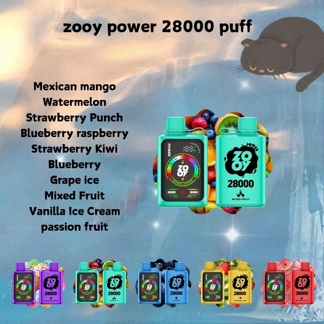 Wholesale Zooy Bar Disposable Vape Pro 28000 Puffs Nederland