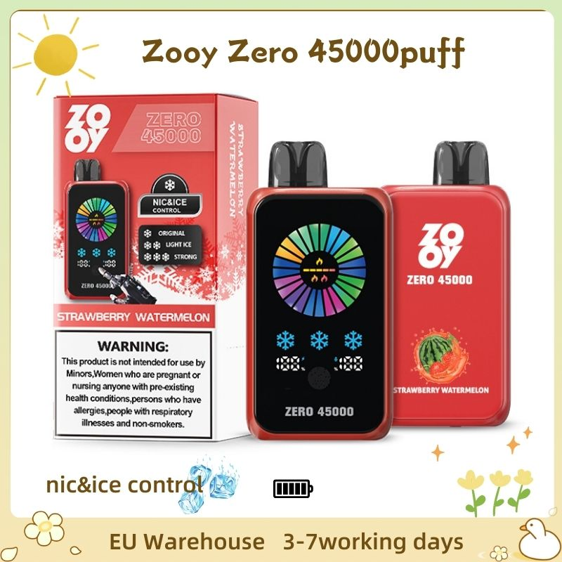 Big Puff Zooy Disposable Vape Pro Bar 45000 Puffs Nederland