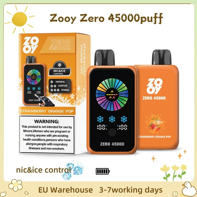 Big Puff Zooy Disposable Vape Pro Bar 45000 Puffs Nederland