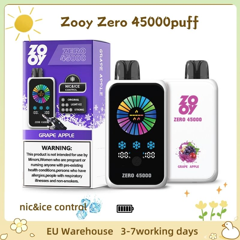 Big Puff Zooy Disposable Vape Pro Bar 45000 Puffs Nederland