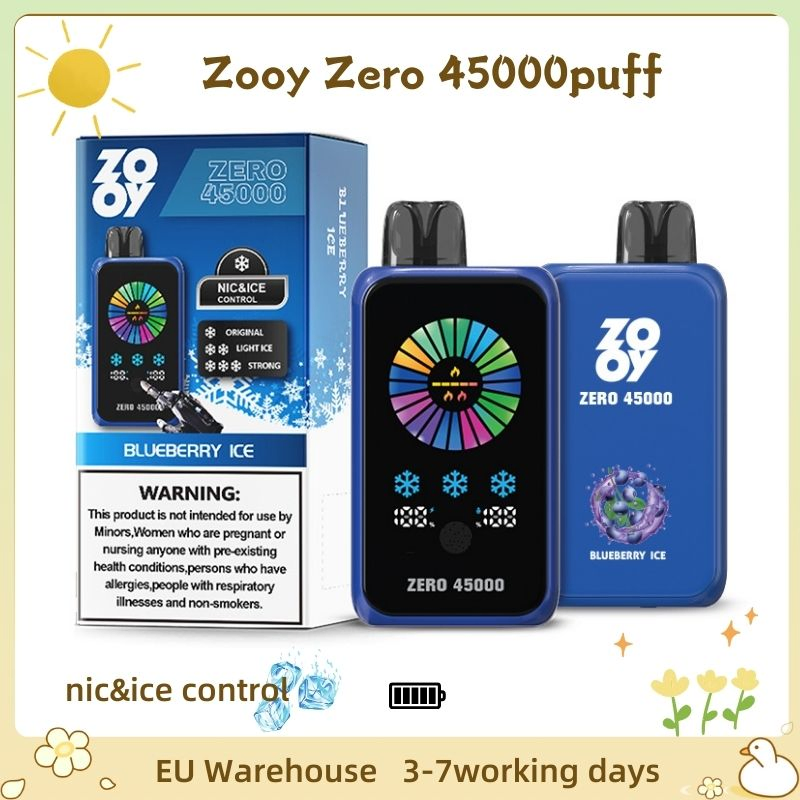 Big Puff Zooy Disposable Vape Pro Bar 45000 Puffs Nederland