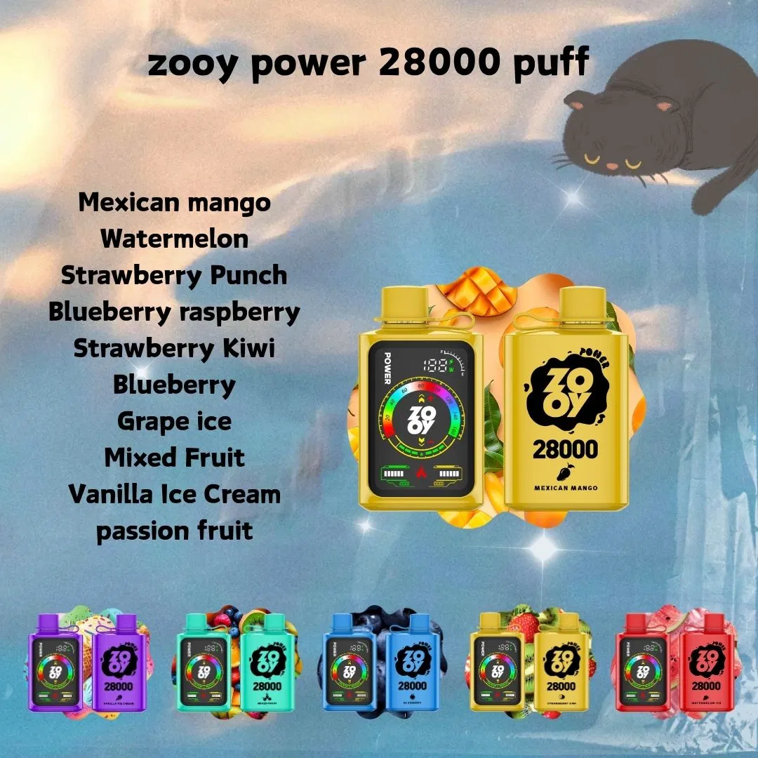 Zooy Disposable Vape Pro Bar power E-cigarettes 28000 Puffs Nederland