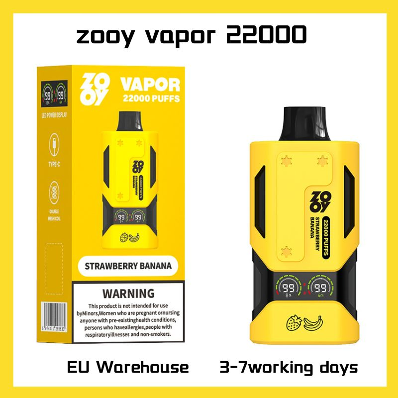 Zooy Plus 22000 Puffs Nederland Disposable Vape Pro Pen