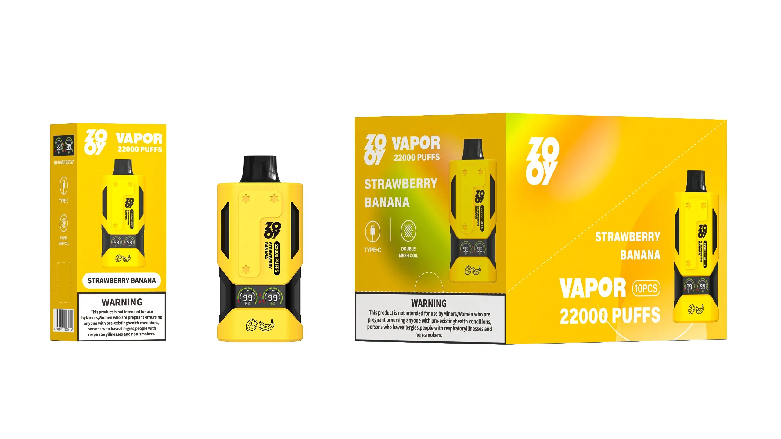 Zooy Plus 22000 Puffs Nederland Disposable Vape Pro Pen