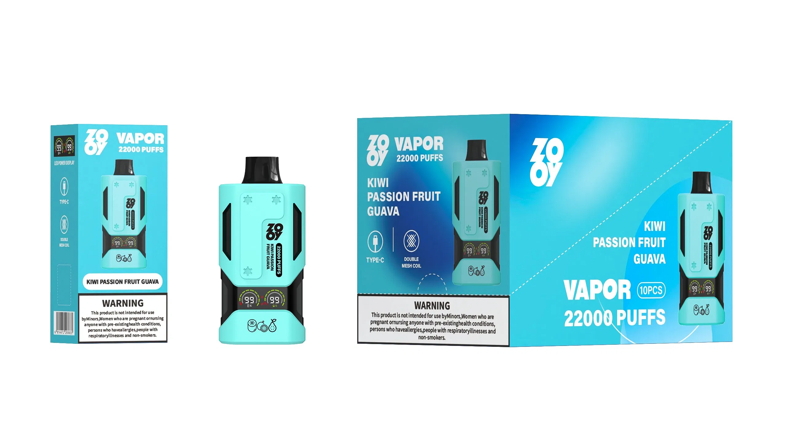 Zooy Plus 22000 Puffs Nederland Disposable Vape Pro Pen