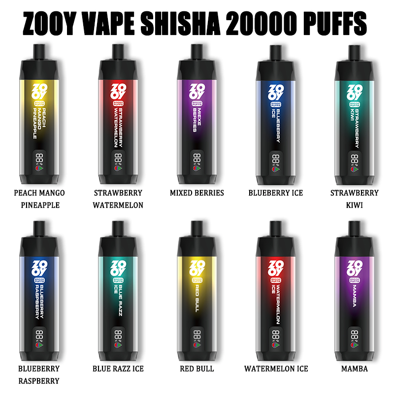 Wholesale Zooy Bar Disposable Vape Pro SHISHA 20000 Puffs Nederland