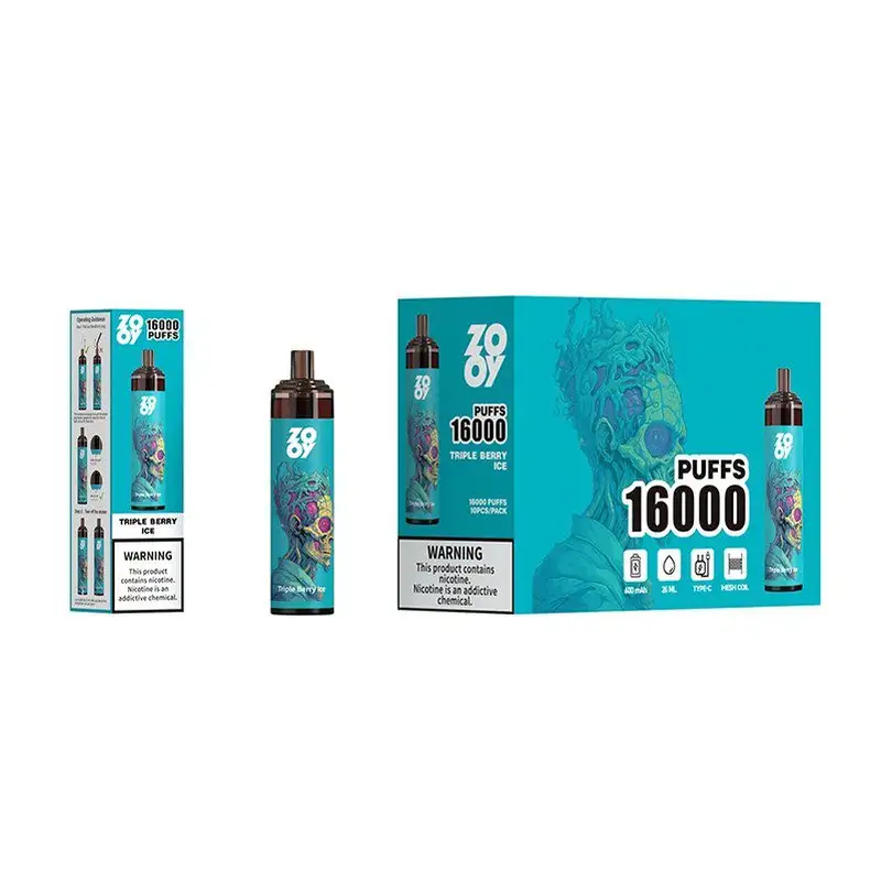 Zooy Disposable Vape Bar Tornado 16000 Puffs E-cigarettes