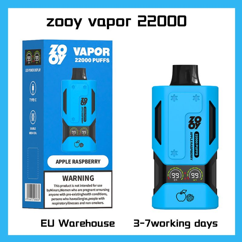 Wholesale Zooy Big Puffs Nederland 22000 Disposable Vape Pro Pen