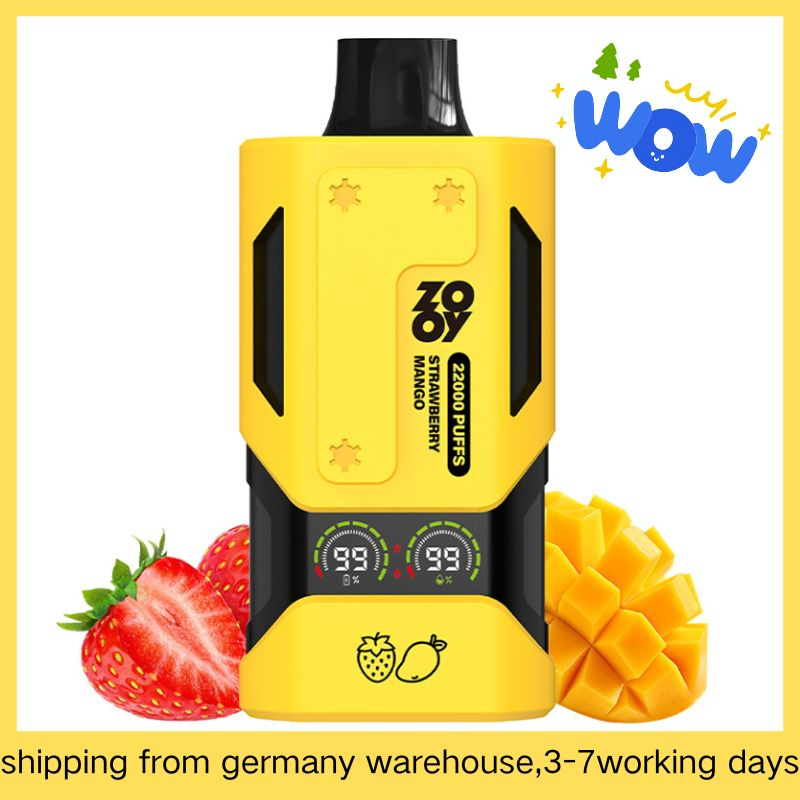 Wholesale Zooy Big Puffs Nederland 22000 Disposable Vape Pro Pen