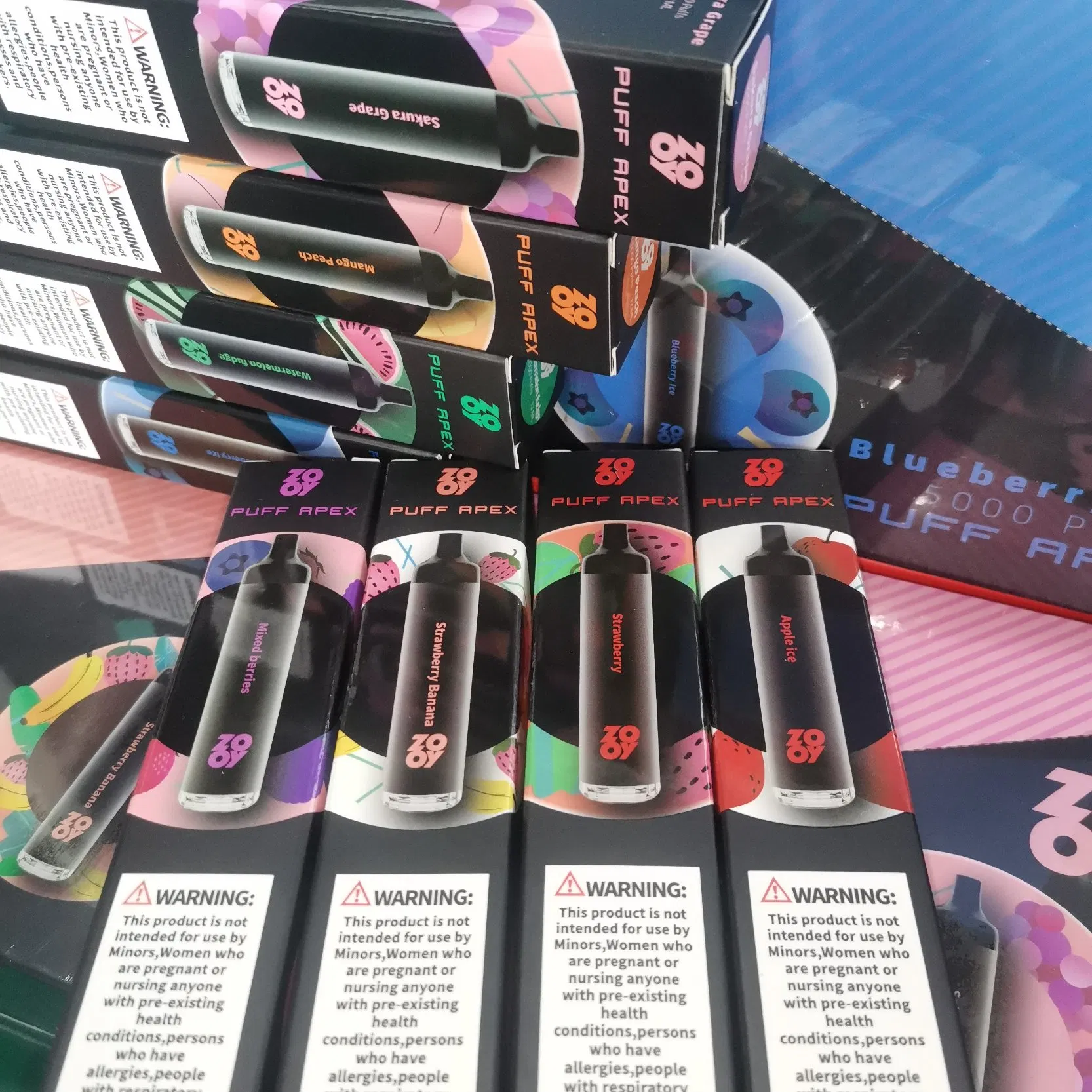 Wholesale Zooy Disposable Vape Pro Bar 5000 Puffs Nederland E-cigarettes APEX