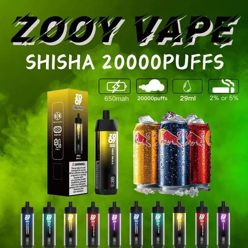 Disposable Zooy Vape 20000 Puffs