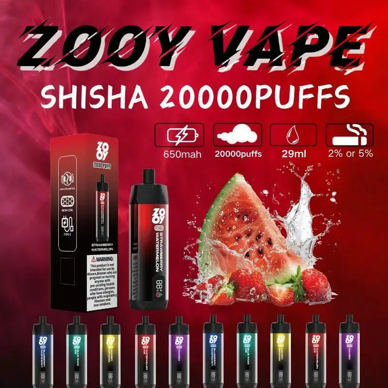 Disposable Zooy Vape 20000 Puffs
