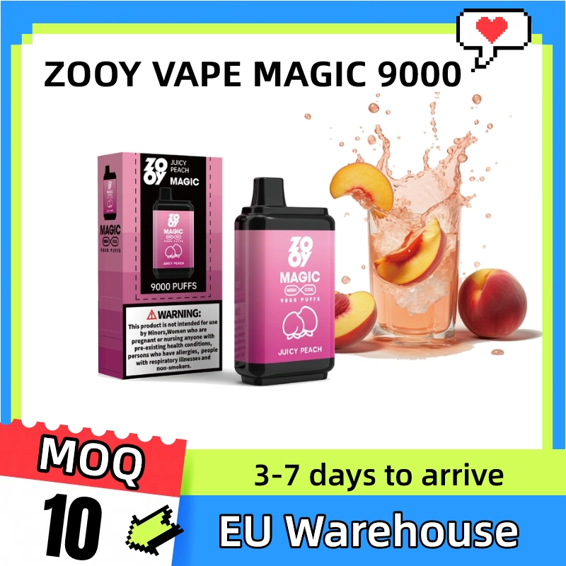 Zooy LARGE Puffs Nederland 9000 Disposable Vape Pro