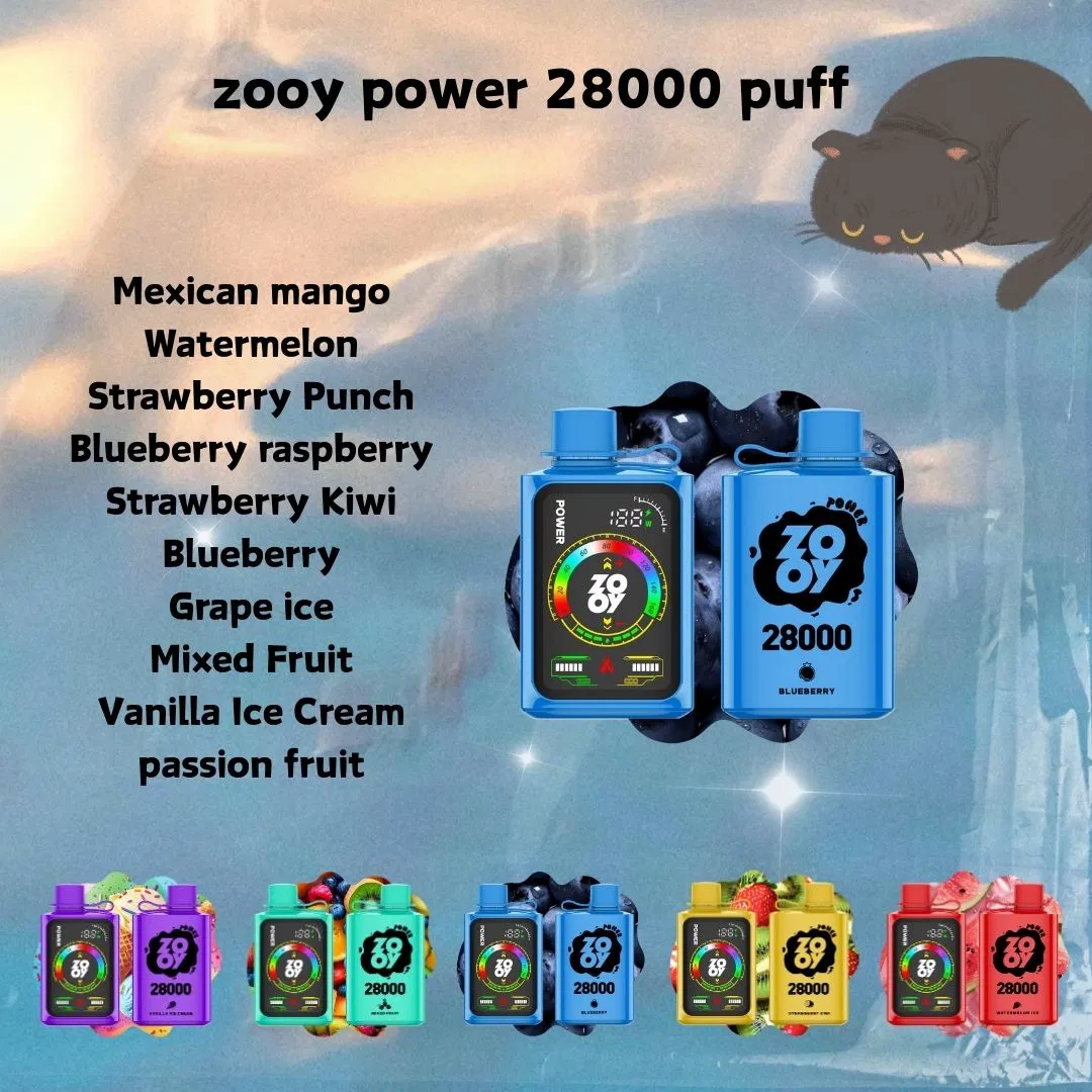 Zooy Bar Vape Pro 28000 Puffs Nederland power Disposable E-cigarettes