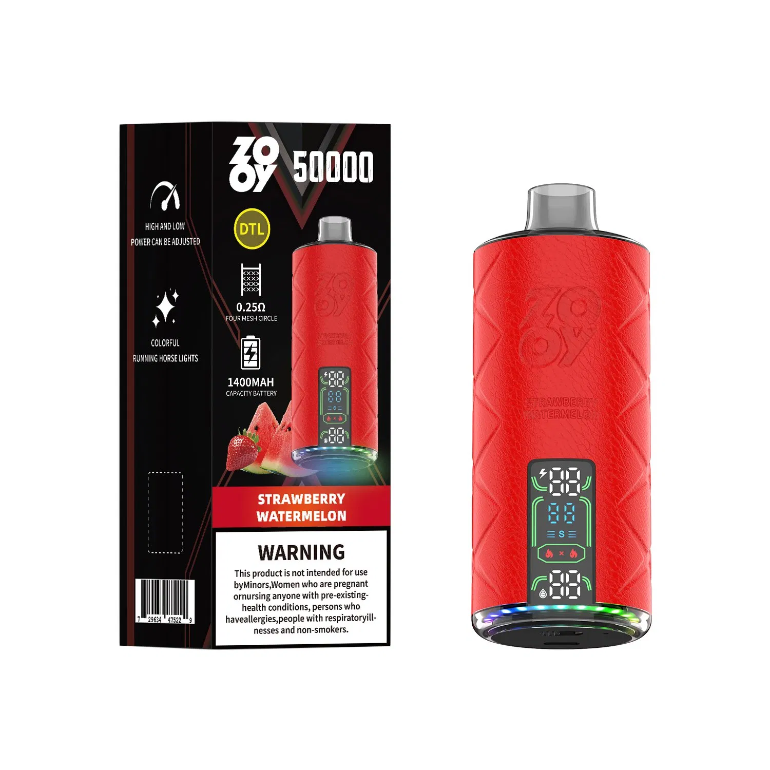 Zooy Disposable Vape Pro Bar SHISHA 50000 Puffs Nederland Vape Pro