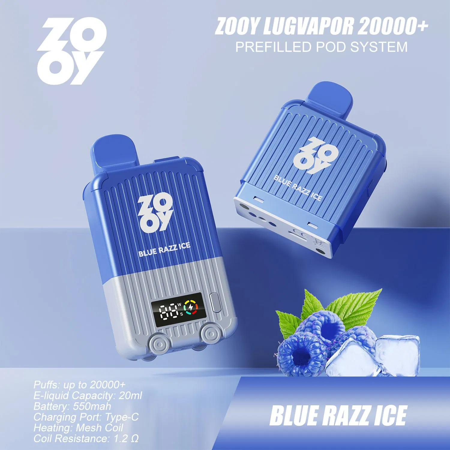Wholesale Zooy Bar LugVapor + 20000+ Puffs Nederland Disposable Vape Pro