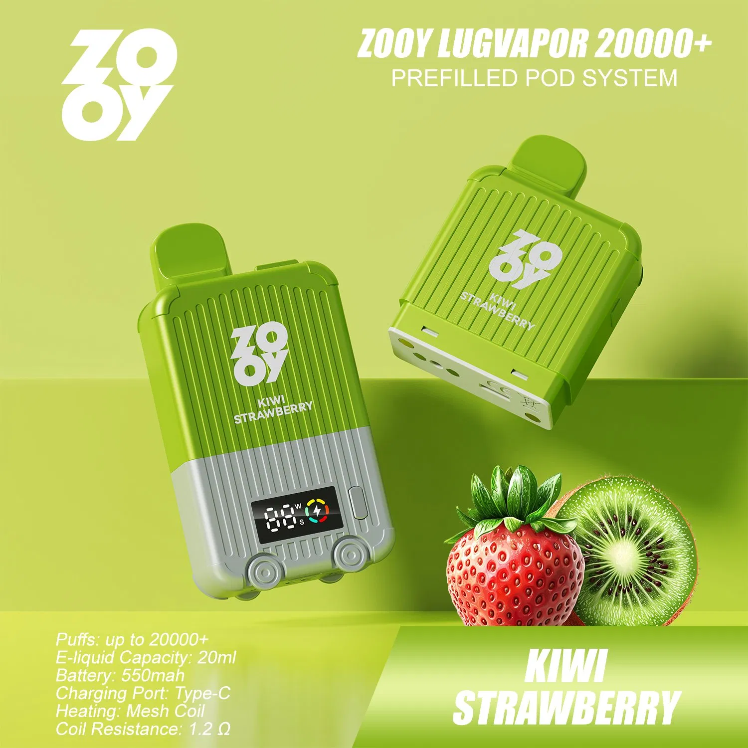 Wholesale Zooy Bar LugVapor + 20000+ Puffs Nederland Disposable Vape Pro