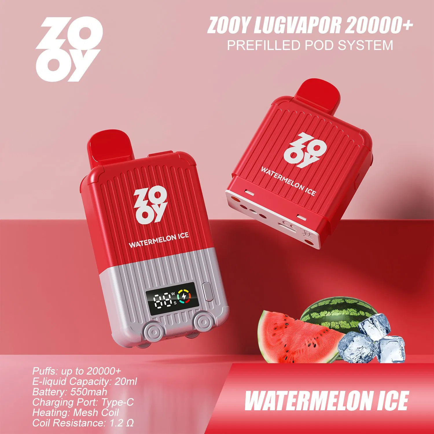 Wholesale Zooy Bar LugVapor + 20000+ Puffs Nederland Disposable Vape Pro