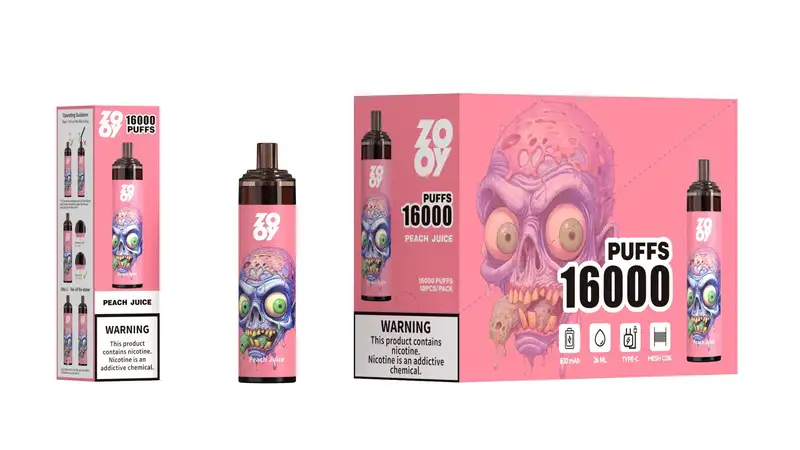 Wholesale Zooy LARGE Puffs Nic 16000 Disposable E-cigarettes