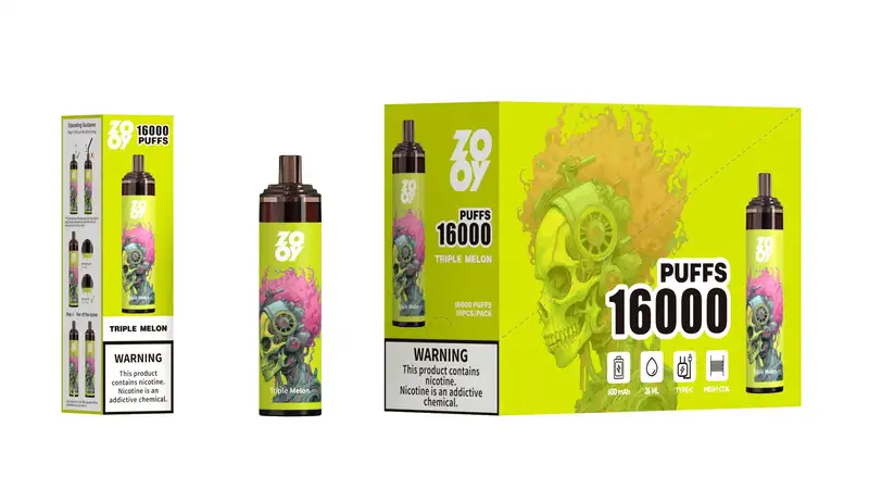 Wholesale Zooy LARGE Puffs Nic 16000 Disposable E-cigarettes