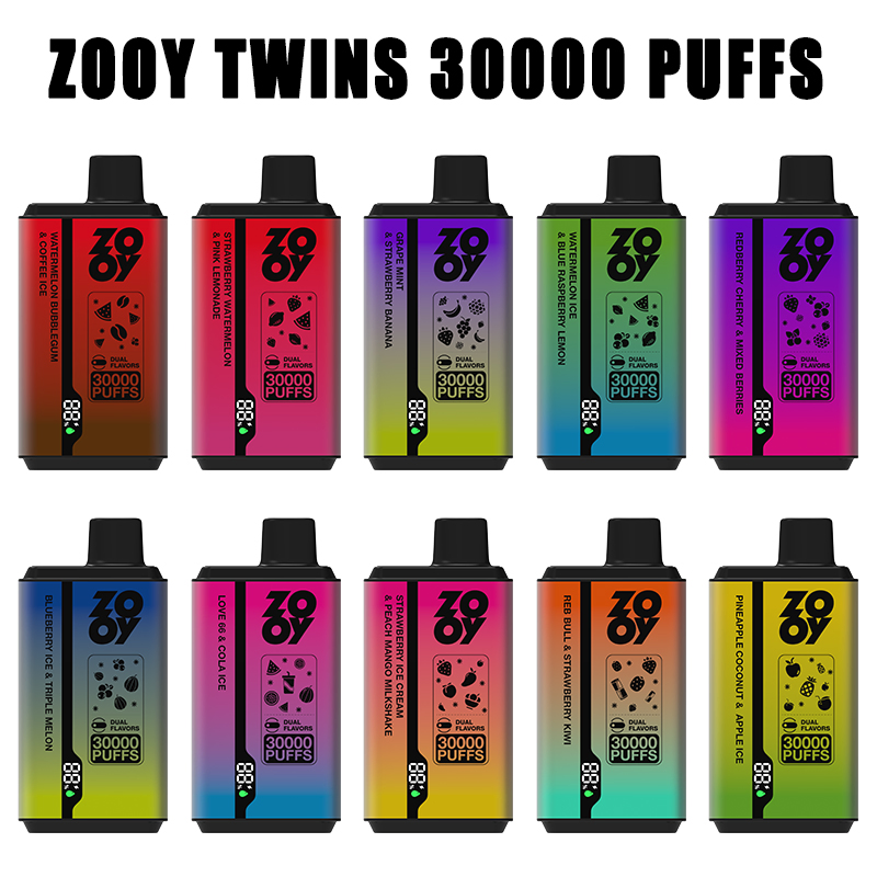 Zooy 30000 Puffs Nederland DUAL Disposable Vape Pro Pen