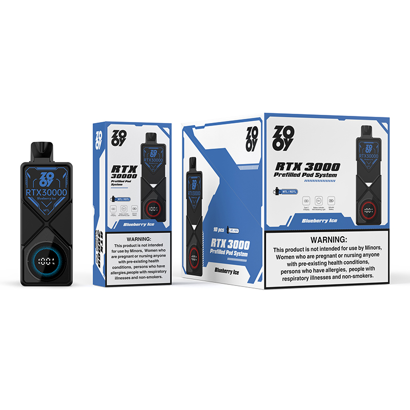 Zooy Disposable Vape Pro Bar Puffs Nederland RTX +