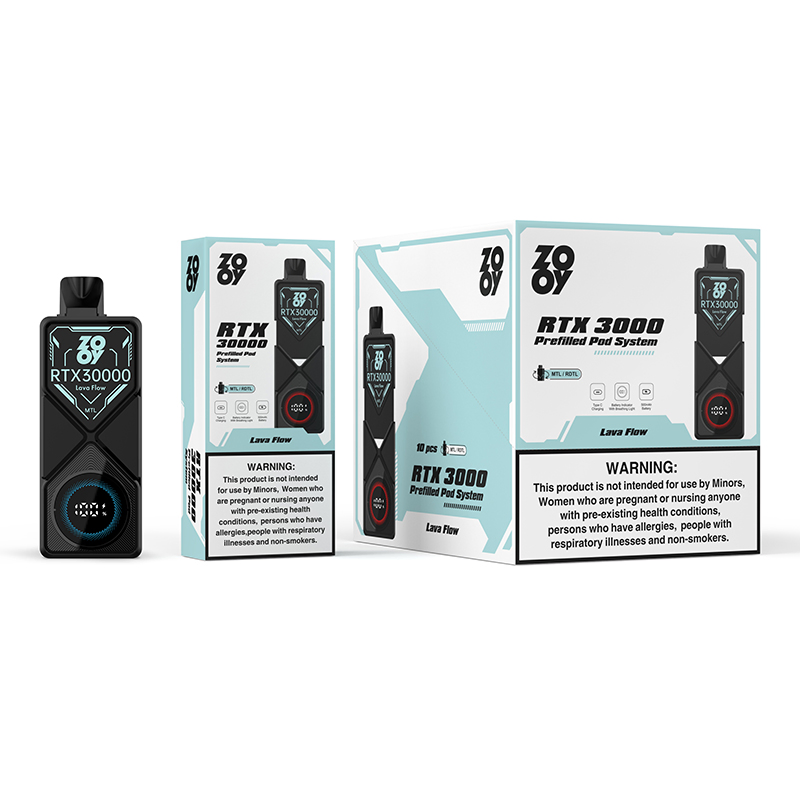 Zooy Disposable Vape Pro Bar Puffs Nederland RTX +