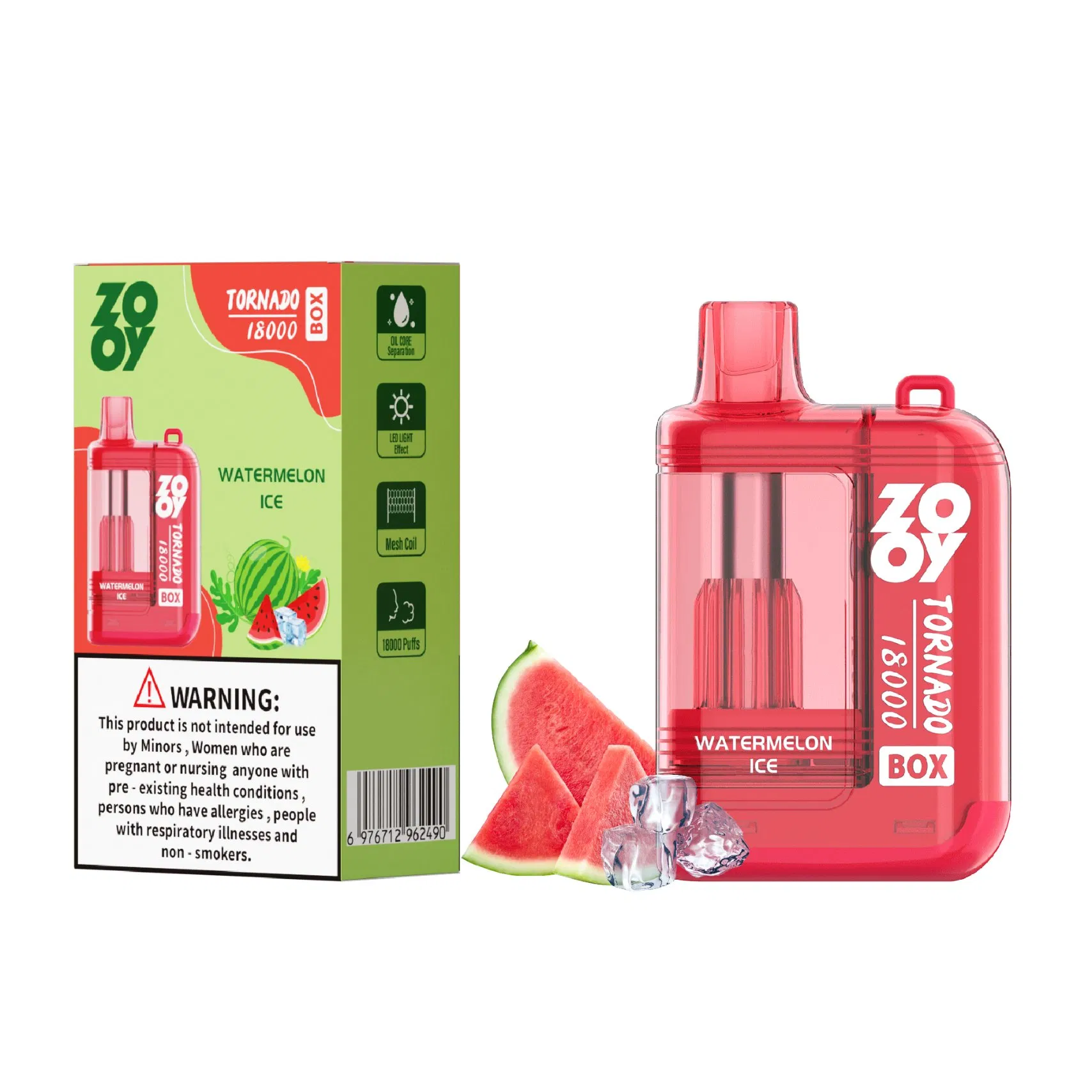 Wholesale Zooy Disposable Vape Pro Bar Tornado E-cigarettes 16000 Puffs Nederland