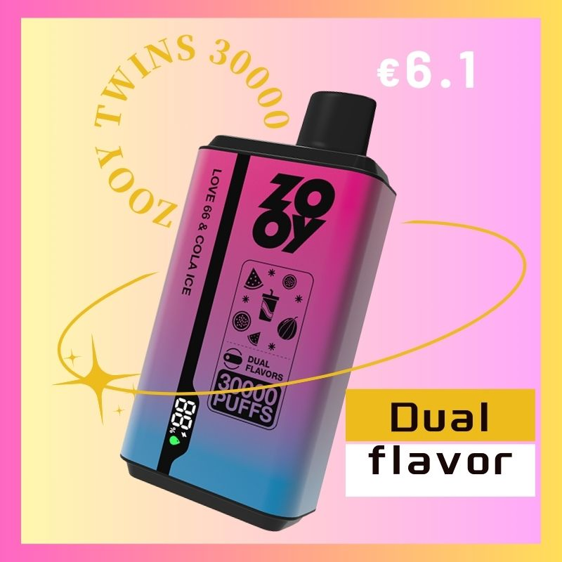 Disposable Zooy Bar 30000 Puffs Nederland CE, ROHS Vape Pro