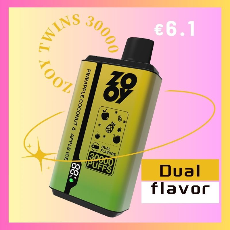 Disposable Zooy Bar 30000 Puffs Nederland CE, ROHS Vape Pro
