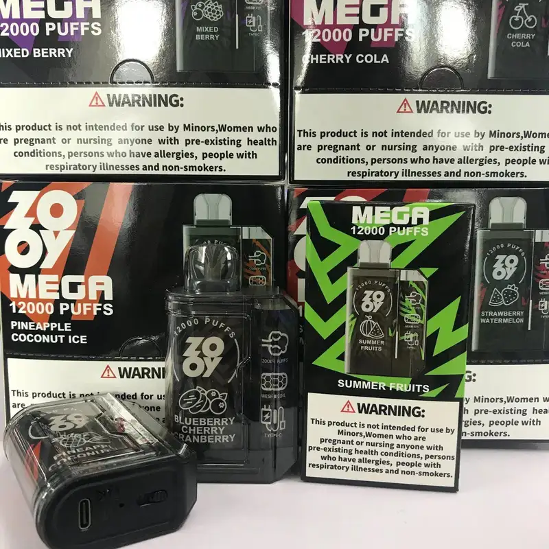 Disposable Zooy Vapes 12000 Puffs MEGA