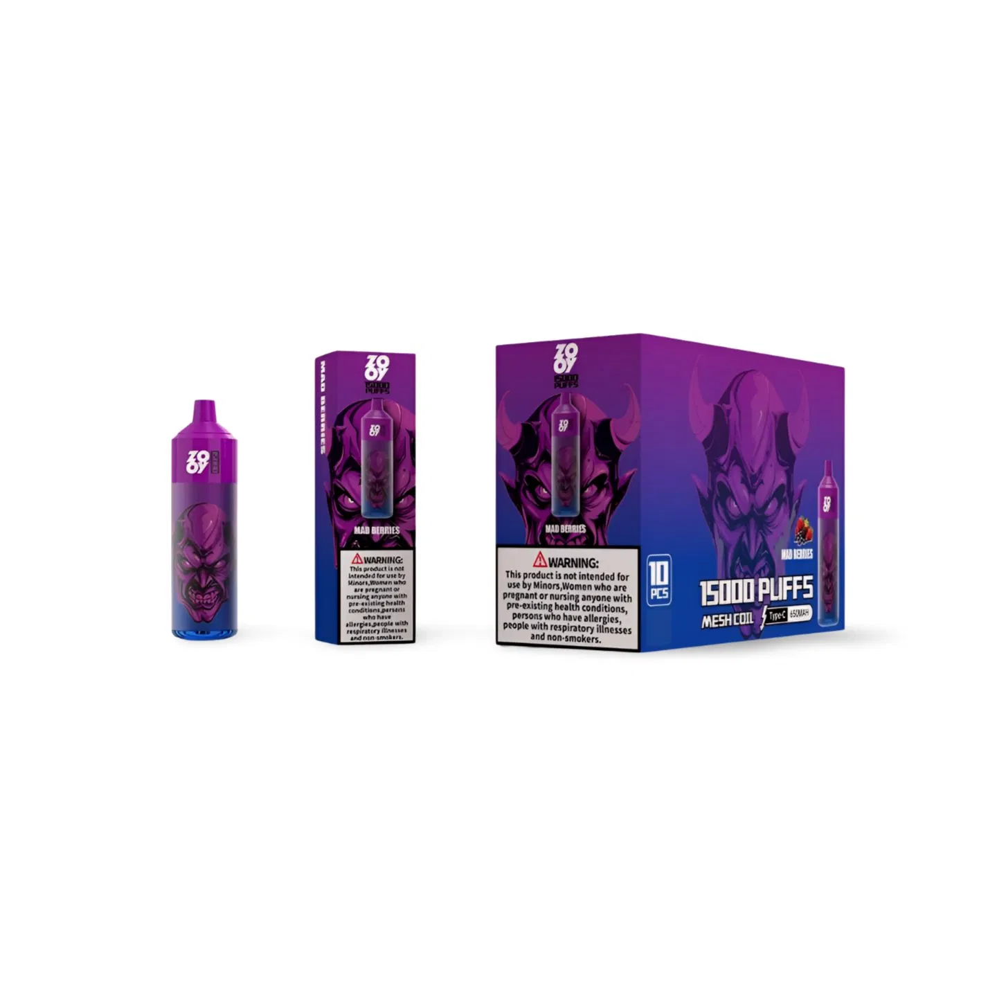 Wholesale Disposable Zooy Bar Vape Pro 15000 Puffs Nederland KING