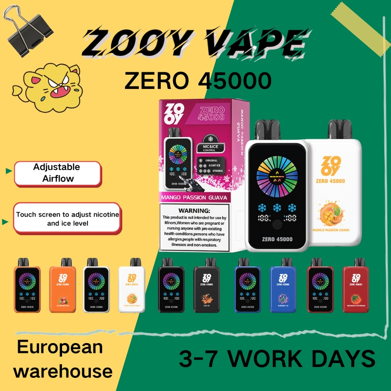 Disposable Zooy Bar 45000 Puffs Nederland Vape Pro