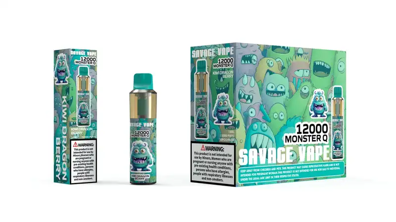 Zooy Bar 12000 Puffs SAVAGE Monster Q Disposable Vape Bar