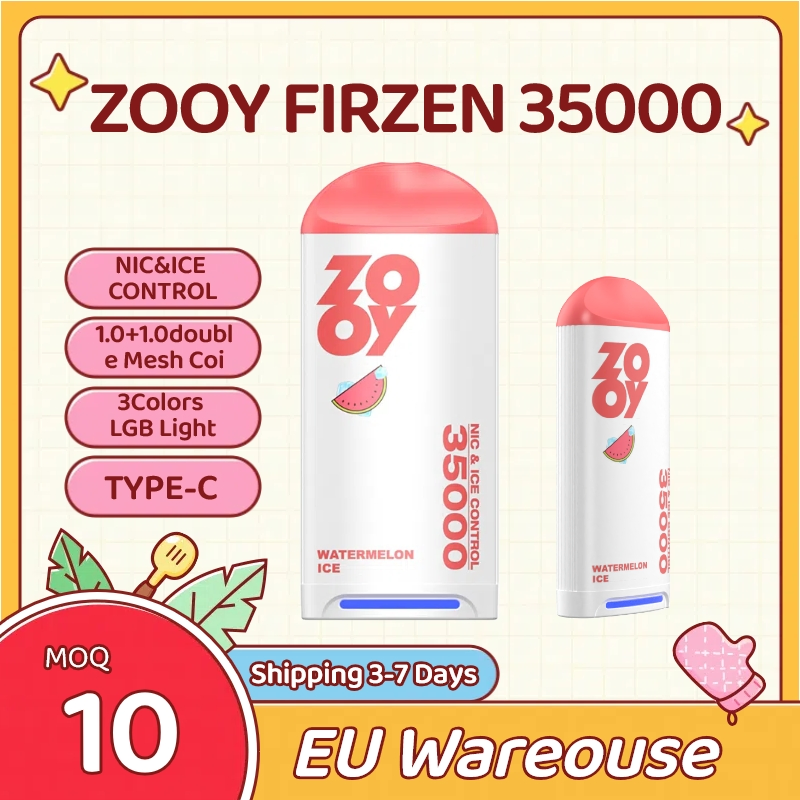 Wholesale Zooy Bar Disposable Vape Pro 35000 Puffs Nederland FIRZEN