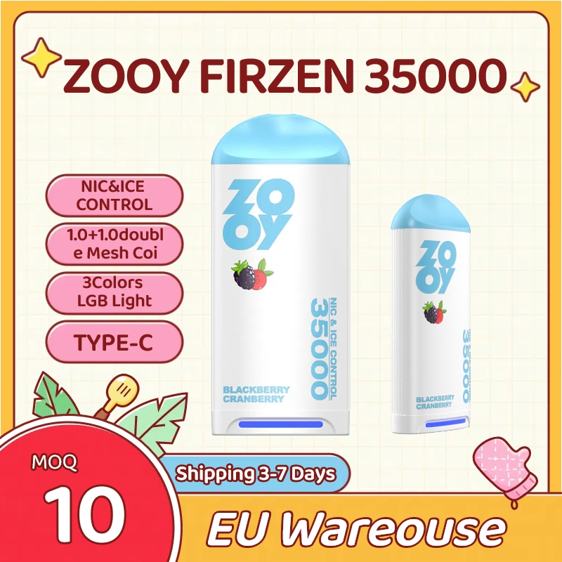Wholesale Zooy Bar Disposable Vape Pro 35000 Puffs Nederland FIRZEN