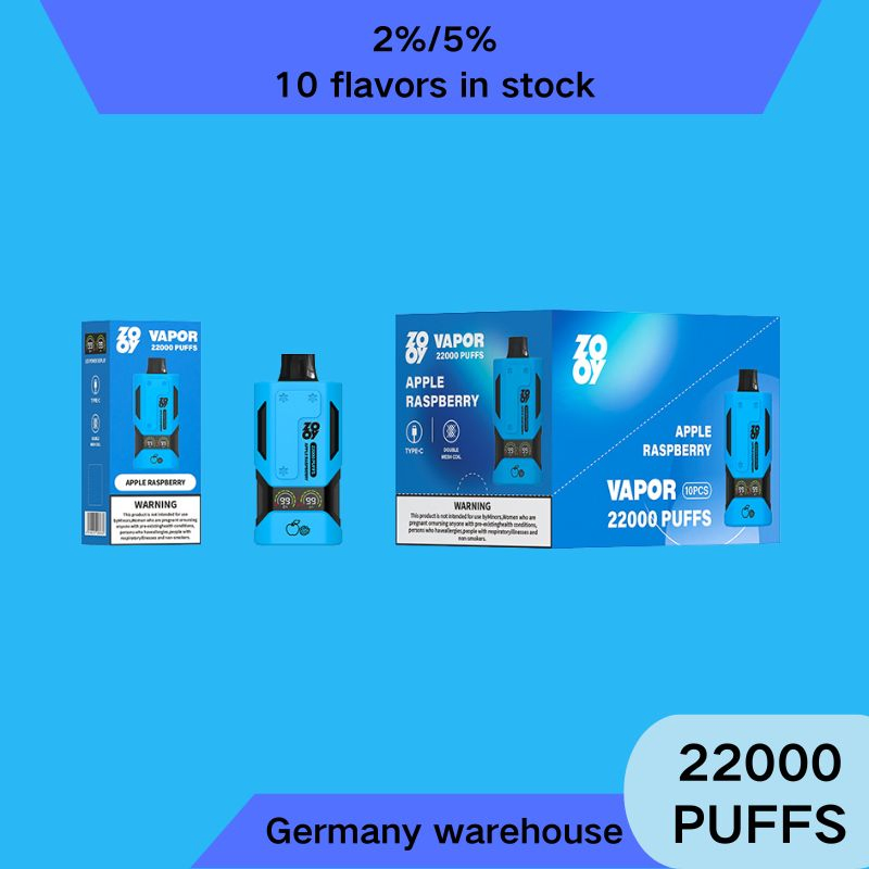 Wholesale Zooy Bar 22000 Puffs Nederland Disposable Vape Pro