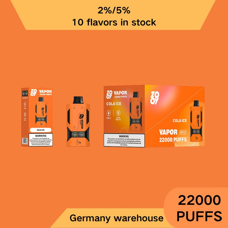 Wholesale Zooy Bar 22000 Puffs Nederland Disposable Vape Pro
