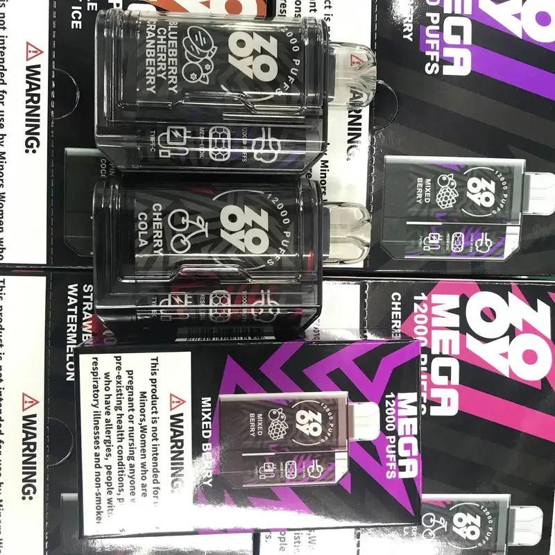 Zooy MEGA 12000 Puffs Disposable Vape Bar