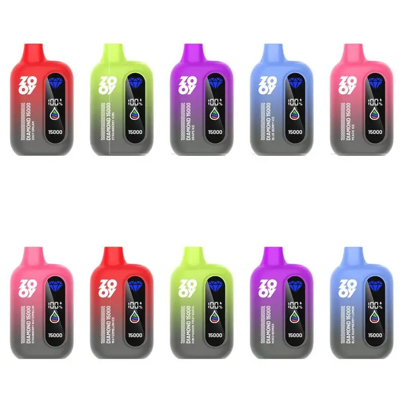 Wholesale Zooy Disposable Vape Bar DIAMOND Vapes 15000 Puffs