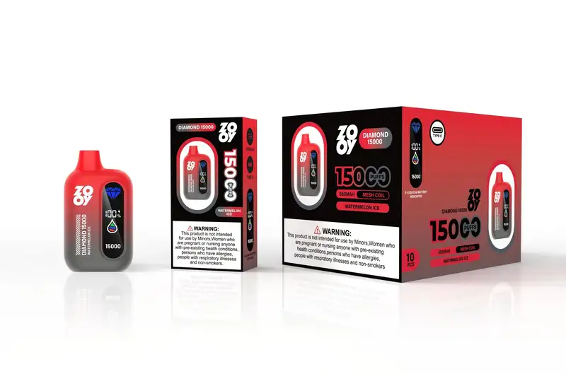 Wholesale Zooy Disposable Vape Bar DIAMOND Vapes 15000 Puffs