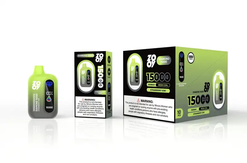 Wholesale Zooy Disposable Vape Bar DIAMOND Vapes 15000 Puffs