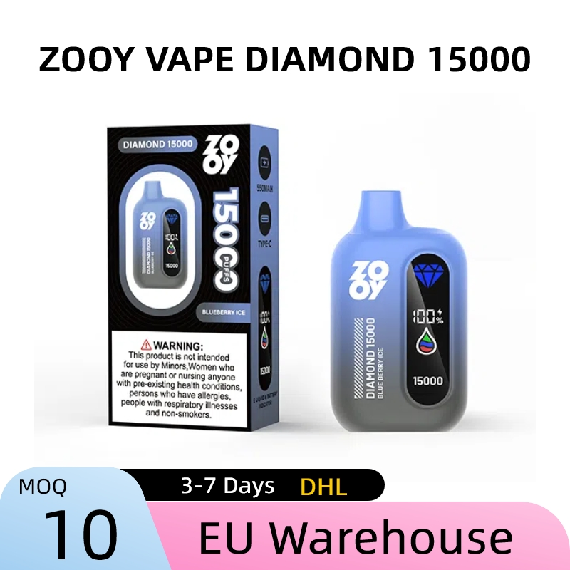 Disposable Zooy Vape Pro DIAMOND 15000 Puffs Nederland